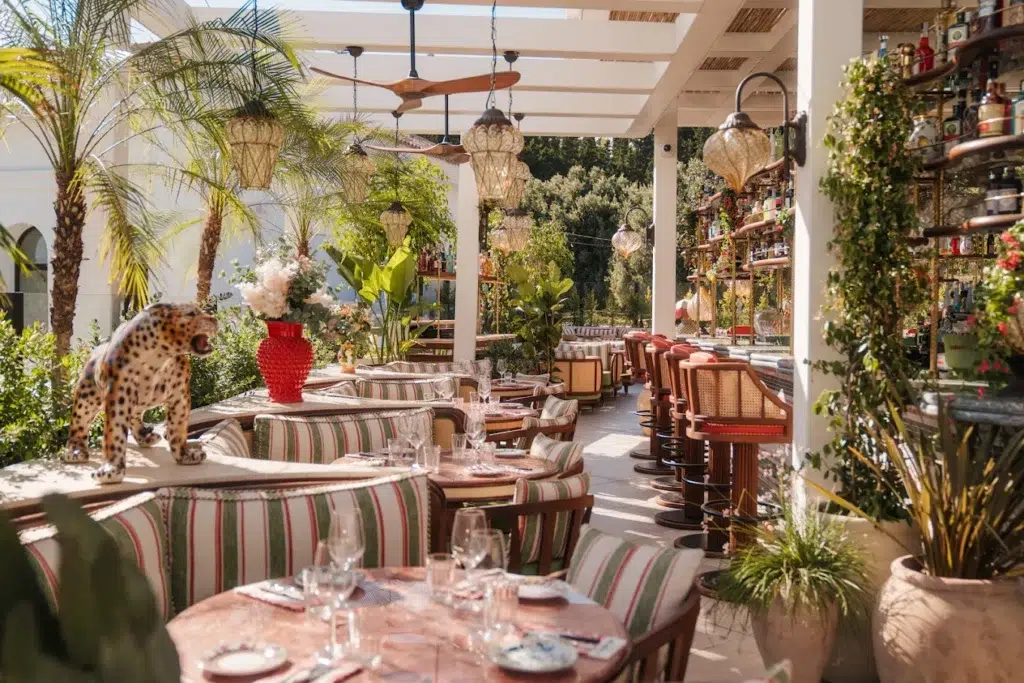 Cielo by Florentine rooftop restaurant and cocktail bar in Marbella