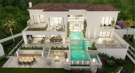 Stunning 5 bedroom hacienda style villa in La Quinta